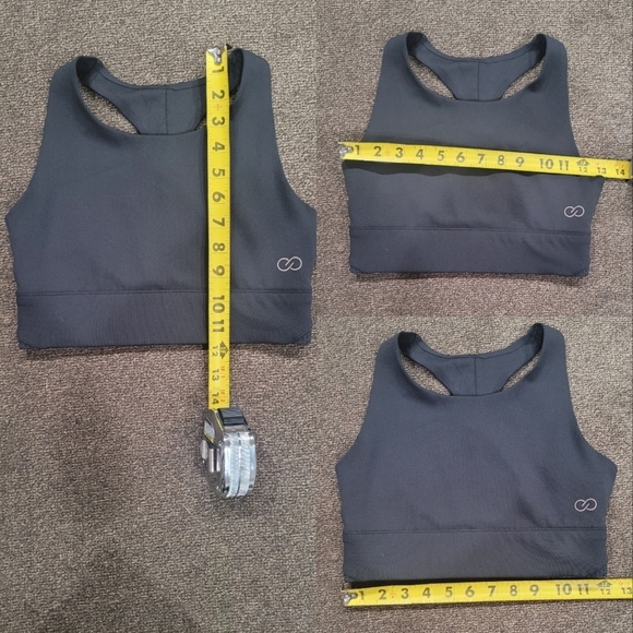 CALIA Women's Power Sculpt Mesh Longline Bra Maxi Support Slimming Sz XS - Picture 9 of 10